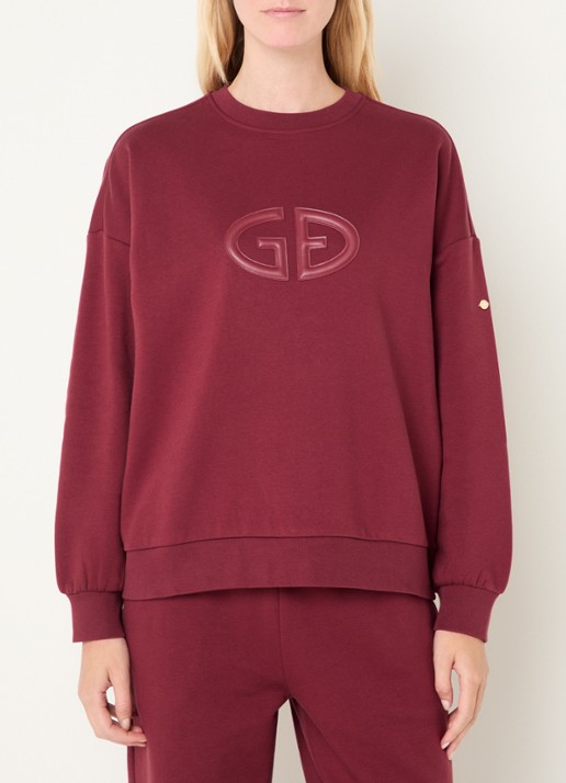 Goldbergh Tova sweater met logoborduring