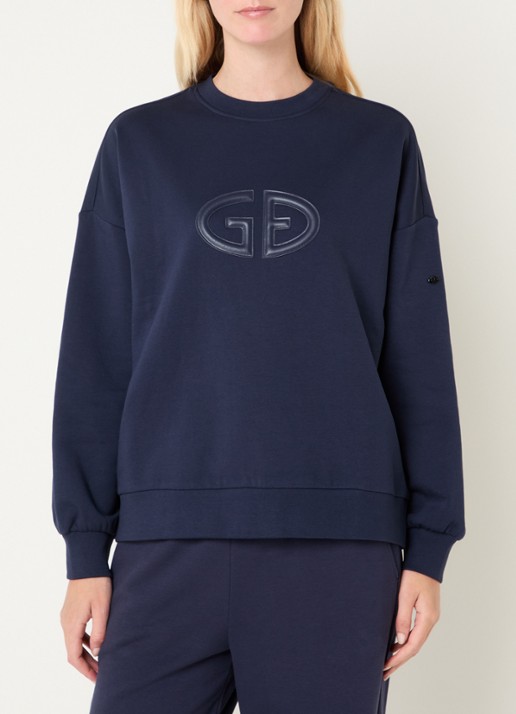Goldbergh Tova sweater met logoborduring