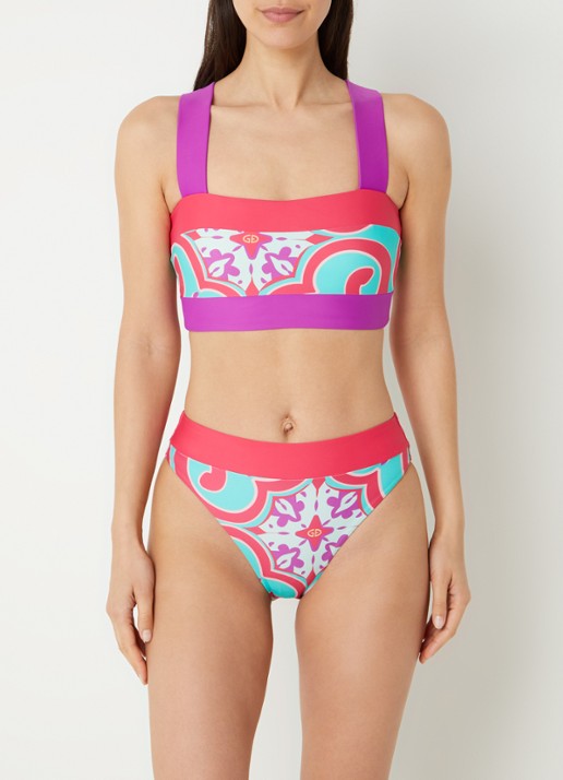 Goldbergh Veronica hipster bikinislip met print