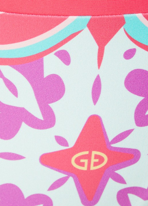 Goldbergh Veronica hipster bikinislip met print - detail 5 fuchsia