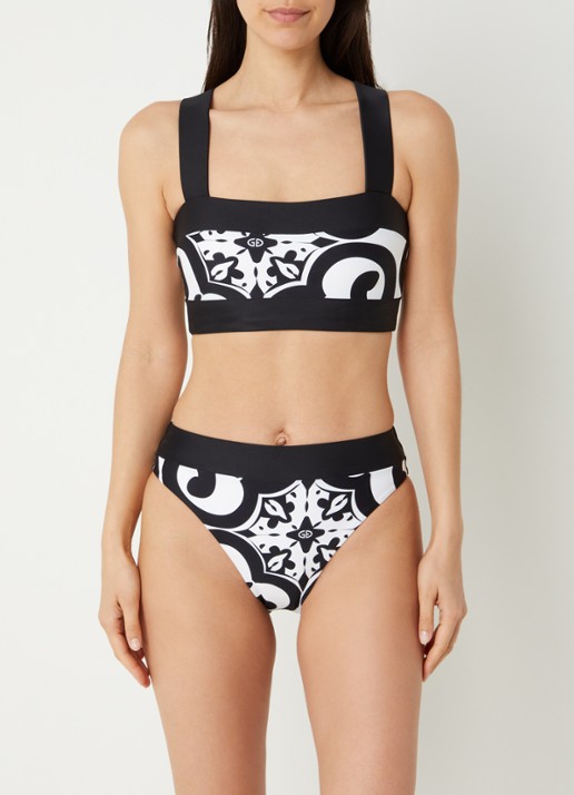 Goldbergh Veronica hipster bikinislip met print