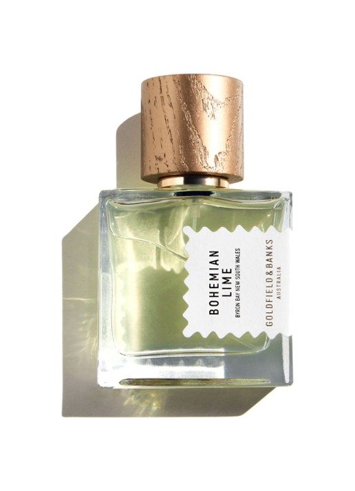 Goldfield & Banks Bohemian Lime Eau de Parfum - voorkant lime