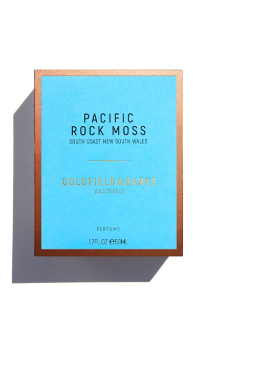 Goldfield & Banks Pacific Rock Mosss Eau de Parfum - voorkant 5 lichtblauw