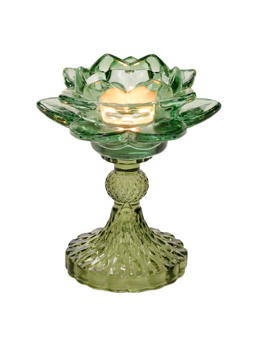 Goodwill Bloem waxinelichthouder 13,5 cm