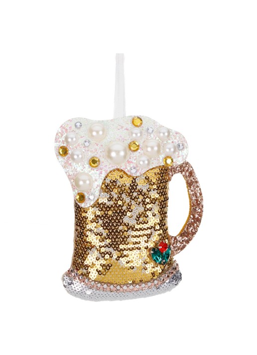 Goodwill Kerstbier kersthanger 14 cm