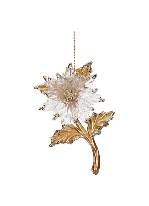 Goodwill Kerststerbloem kersthanger 11 cm