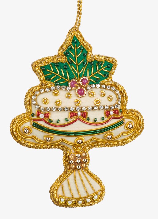 Goodwill Kersttaart kerstornament 11,5 cm