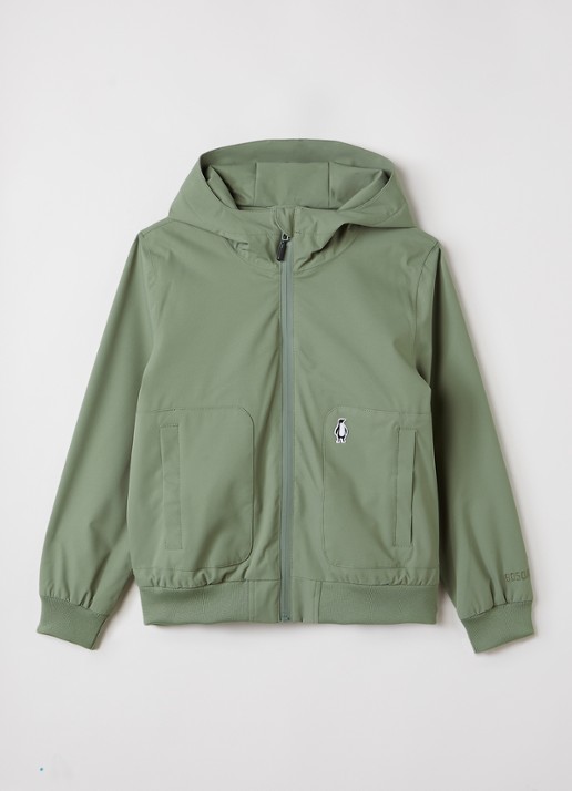 Gosoaky Blue Bird regenjas met logo