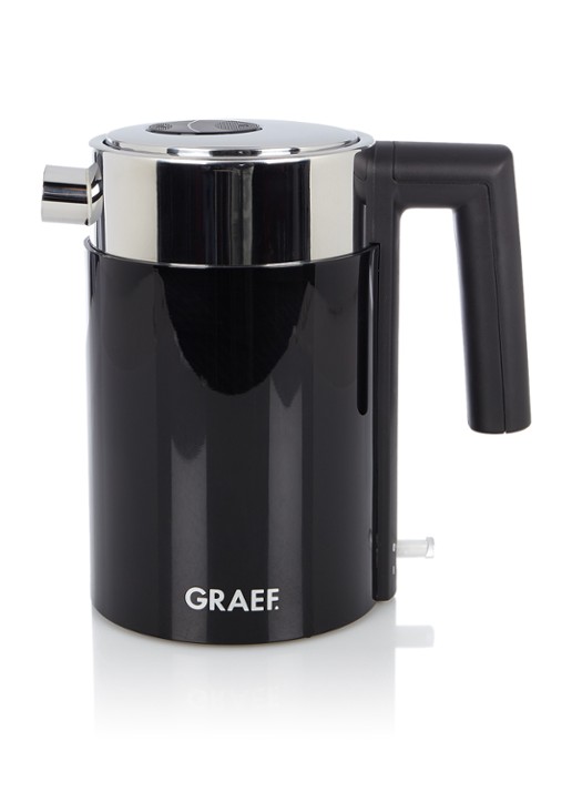 Graef Waterkoker 1 liter WK402 - voorkant diepzwart