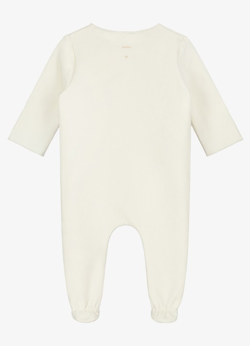 Gray Label Babypak met ronde hals - detail creme