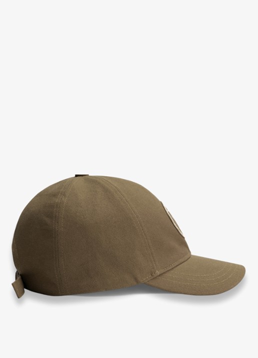 Gray Label Baseball pet met borduring - detail 4 bronsgroen