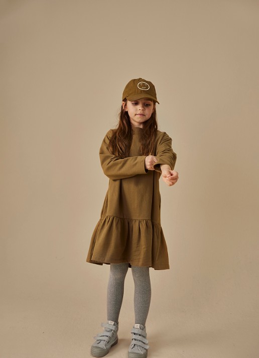 Gray Label Baseball pet met borduring - voorkant 3 bronsgroen