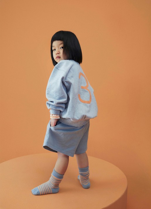 Gray Label Birthday sweater met ronde hals - detail 7 grijsmele