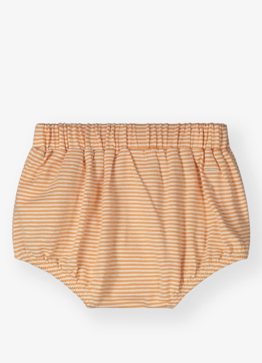 Gray Label Bloomer met streepprint - achterkant camel