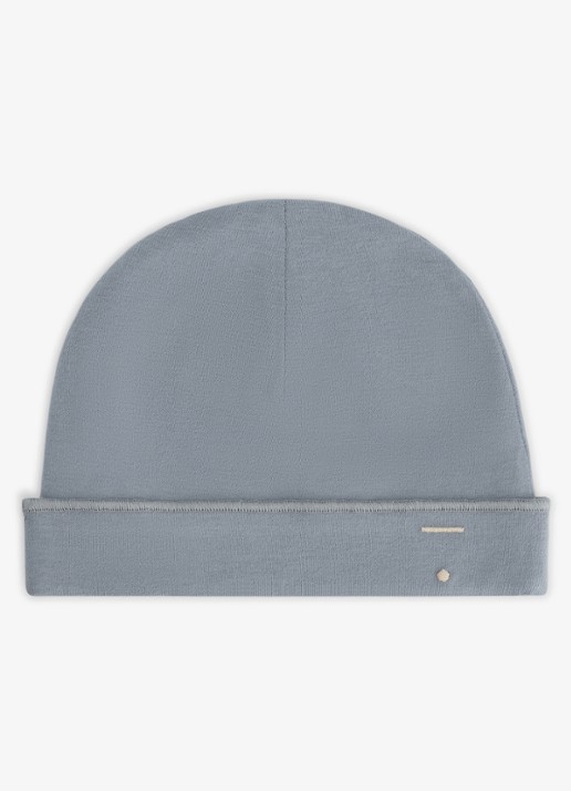 Gray Label Fijngebreide muts in katoenblend
