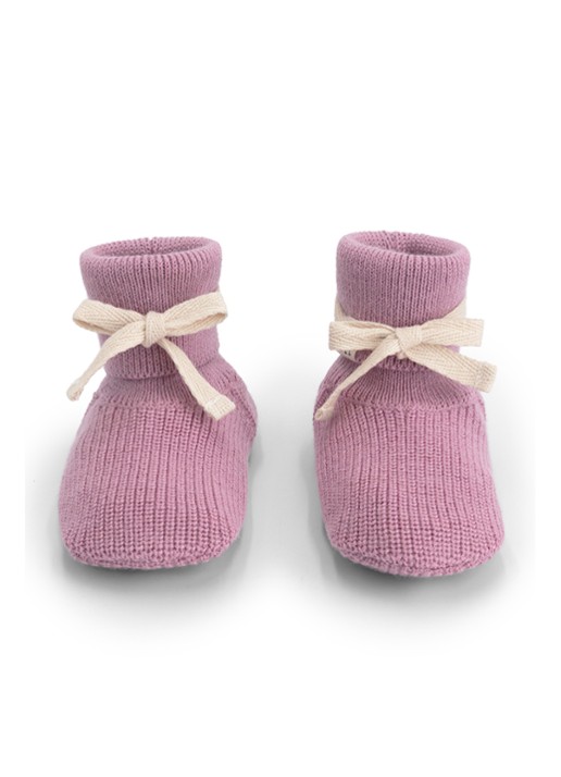 Gray Label Grofgebreide babyslofje van wol
