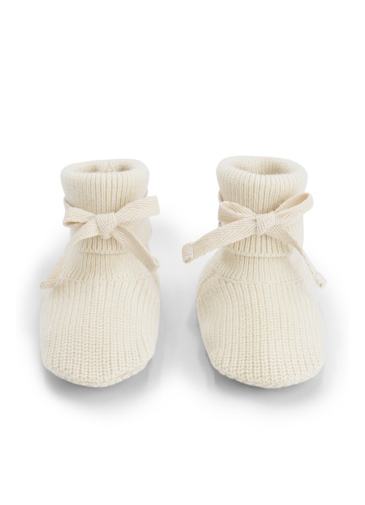 Gray Label Grofgebreide babyslofje van wol