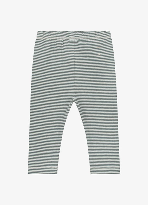 Gray Label Legging met streepprint - voorkant 2 blauwgrijs