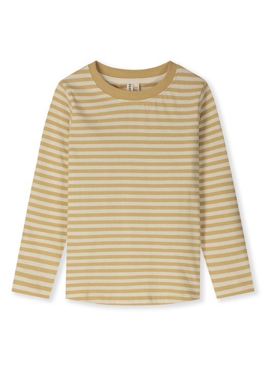 Gray Label Longsleeve met ronde hals - voorkant 2 camel