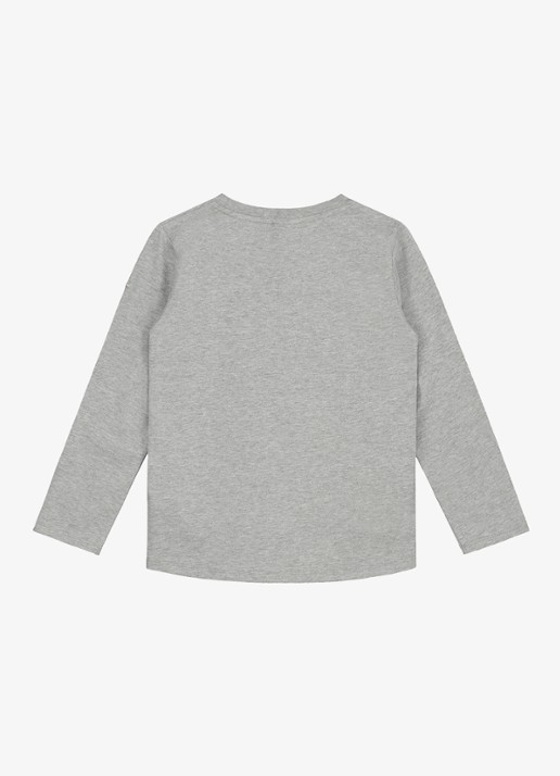 Gray Label Longsleeve van  katoen - detail 2 grijsmele