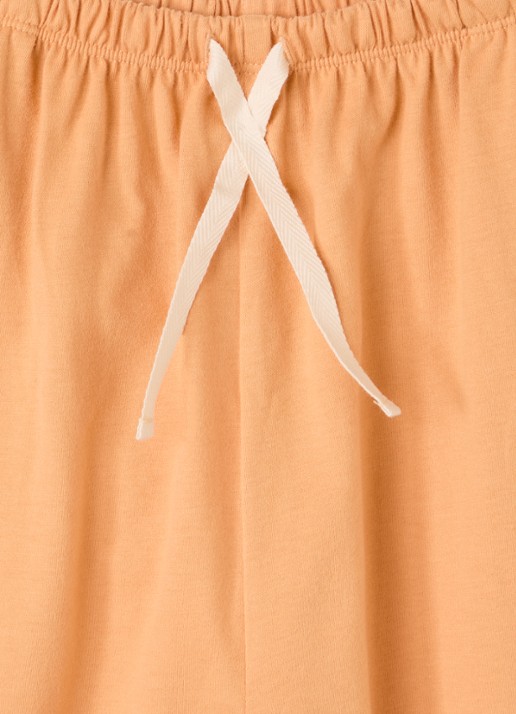 Gray Label Loose fit broek met trekkoord - detail lichtoranje