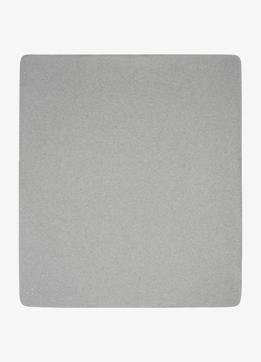 Gray Label Omslagdoek van katoen 90 x 90 cm - voorkant 2 grijsmele