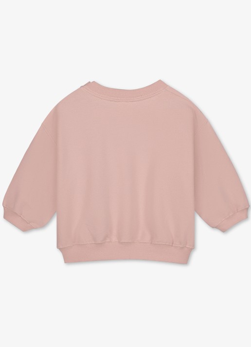 Gray Label Oversized sweater met ronde hals - voorkant 2 oudroze