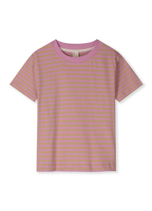 Gray Label Oversized T-shirt met ronde hals - voorkant 2 lichtroze