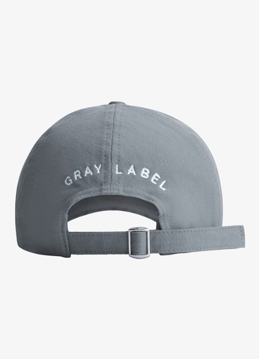 Gray Label Pet met logoborduring - achterkant grijs