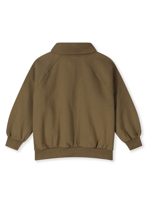 Gray Label Polo sweatshirt - achterkant bruin