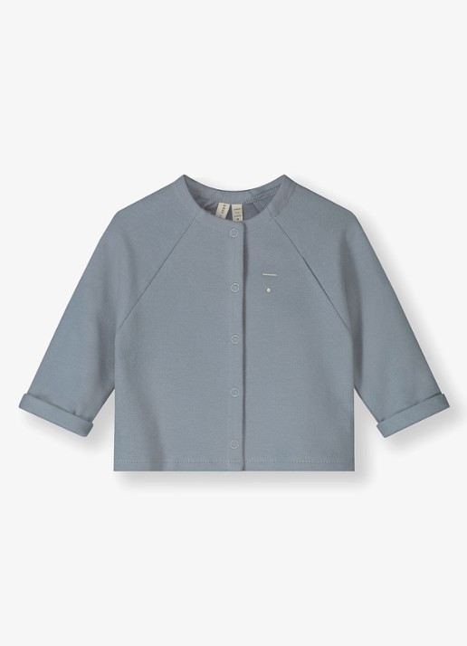 Gray Label Raglan fijngebreid vest met ronde hals