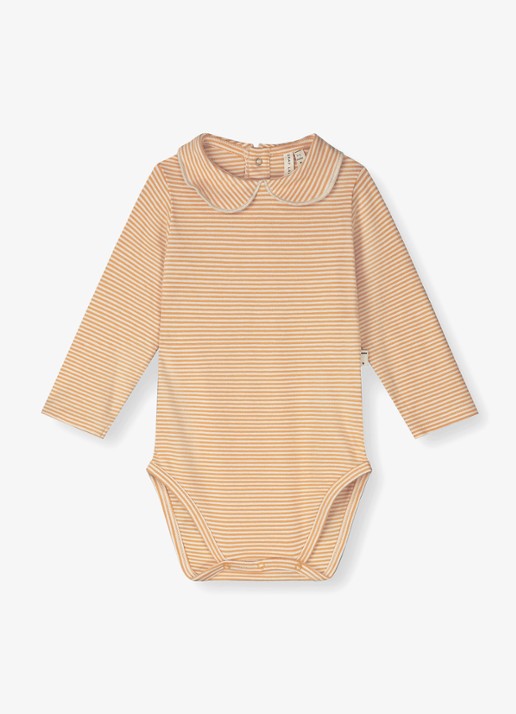 Gray Label Romper in katoenblend met streepprint