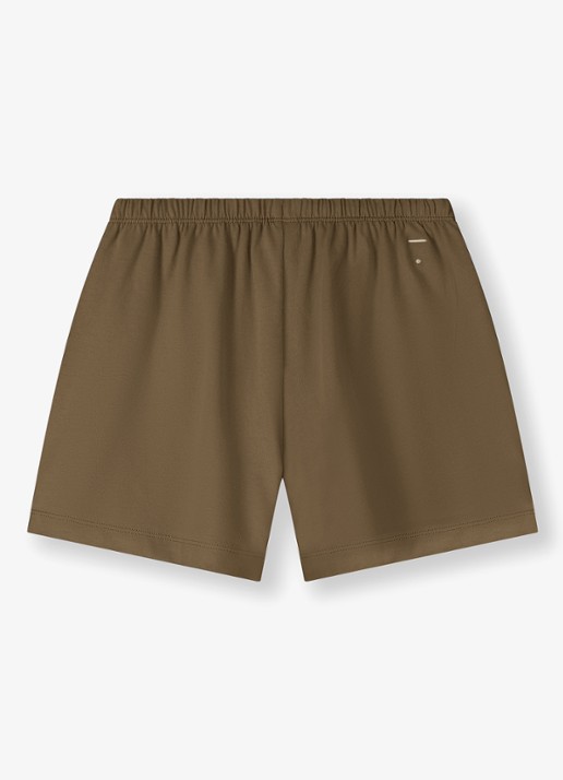 Gray Label Straight fit korte broek met steekzakken - achterkant lichtbruin