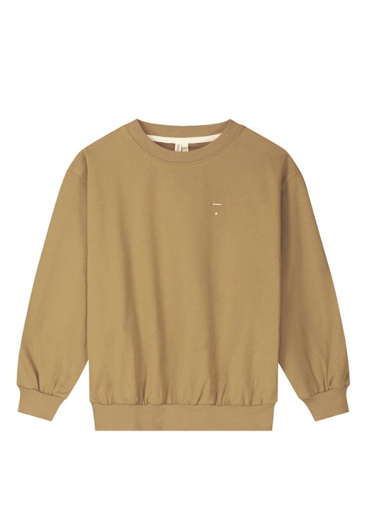 Gray Label Sweater met ronde hals - voorkant 2 camel