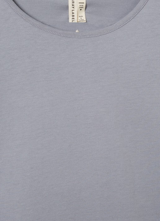 Gray Label T-shirt met ronde hals - detail 3 grijs