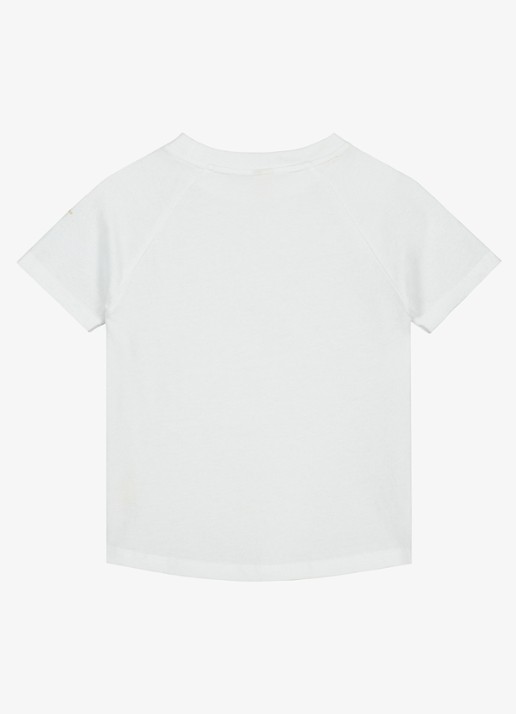 Gray Label T-shirt met streepprint - detail 3 wit
