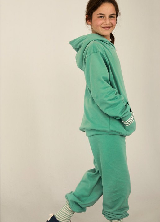 Gray Label Tapered fit joggingbroek met steekzakken - voorkant 3 groen
