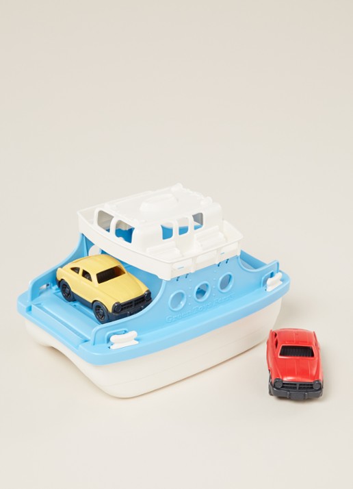 Green Toys Ferry boot - voorkant 2 lichtblauw
