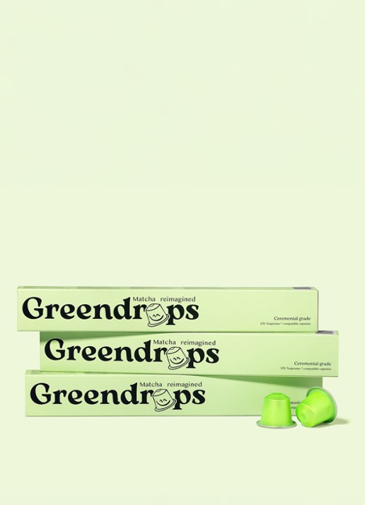 Greendrops Ceremoniële Matcha capsules 90 gram - voorkant 2 undefined