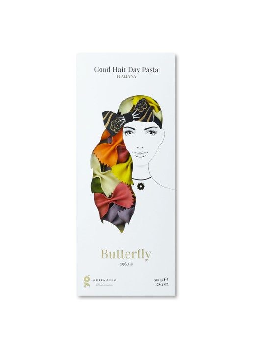 Greenomic Butterfly 1960's pasta 500 gram - voorkant undefined