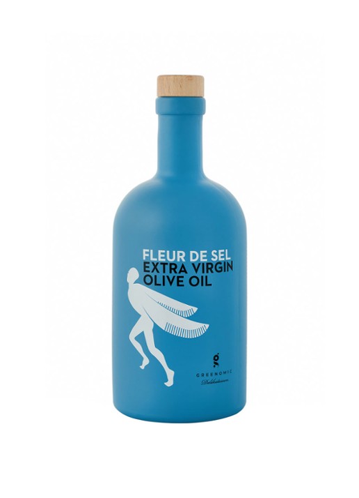 Greenomic Extra Virgin Fleur de Sel olijfolie 500 ml - voorkant 2 undefined