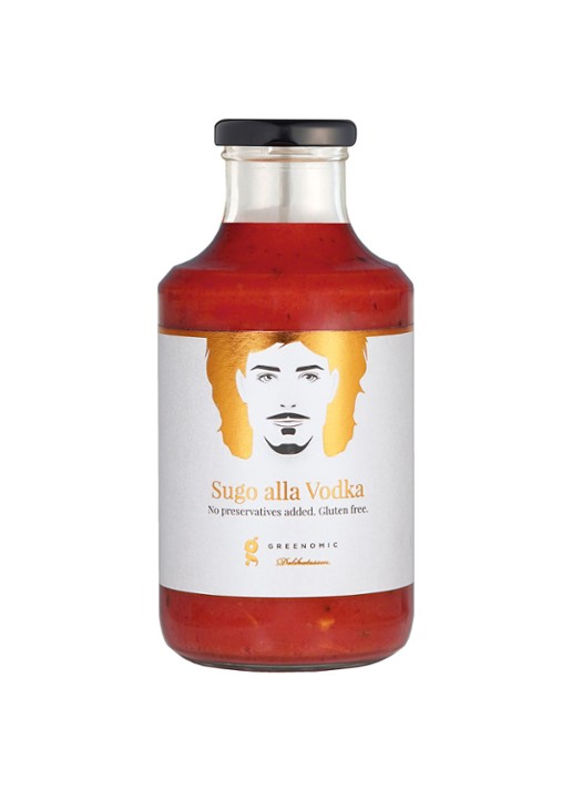 Greenomic Pastasaus Alla Vodka 500 gram - voorkant undefined