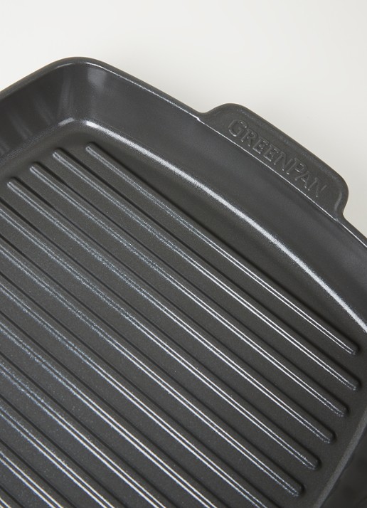 GreenPan Featherweights grillpan Ø26 cm - detail 2 zwart