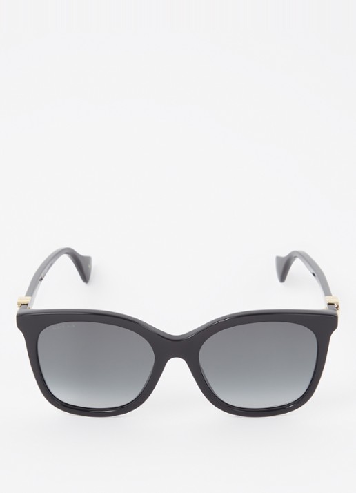 Gucci Butterfly zonnebril GG1071S  - detail zwart