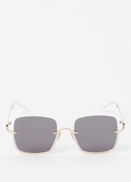 Gucci Butterfly zonnebril GG1279S - detail goud