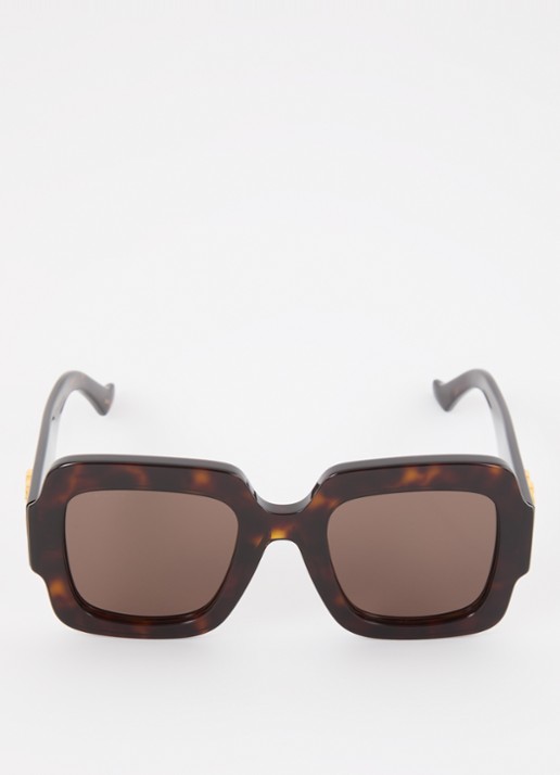 Gucci Butterfly zonnebril GG1547S - detail donkerbruin