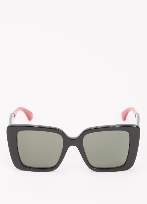 Gucci Butterfly zonnebril GG1861S - detail rood