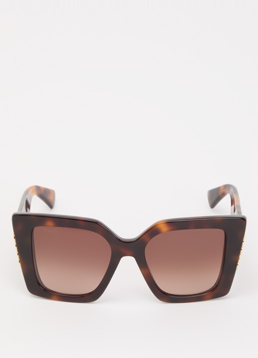 Gucci Butterfly zonnebril GG2039S - detail bruin