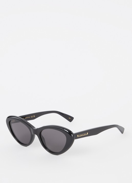 Gucci Cat Eye zonnebril GG1170S - voorkant zwart
