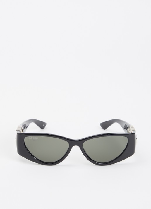 Gucci Cat Eye zonnebril GG1824S - detail 2 zwart